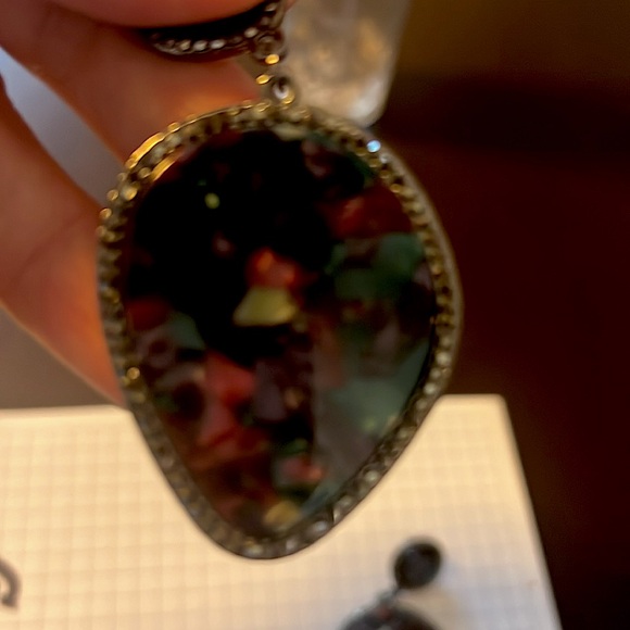 Multi Color Earrings - Picture 3 of 3